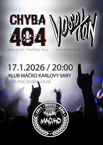 Vosolton & Chyba 404 - Karlovy Vary 2026
