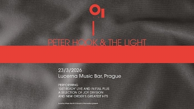 Peter Hook & The Light (UK) - Praha 2026