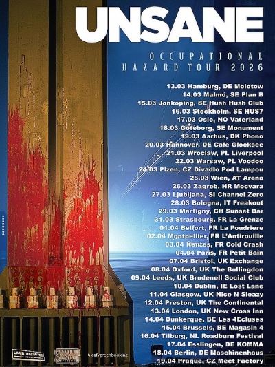 UNSANE (USA) - Berlín 2026