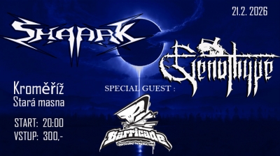 SHAARK/GENOTHYPE - Metal Brothers tour 2026 - Kroměříž