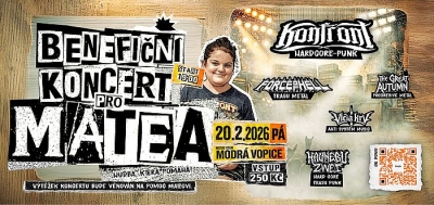 Benefiční koncert pro Matea 2026
