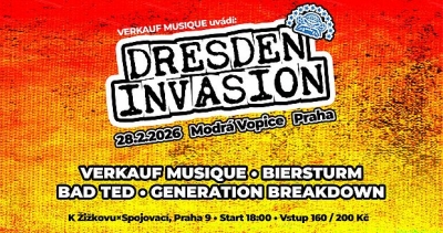 Verkauf Musique: DRESDEN INVASION - Praha 2026
