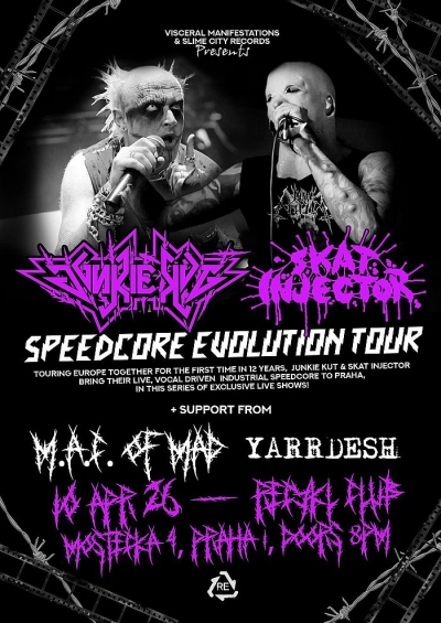 JUNKIE KUT (UK) & SKAT INJECTOR (UK) - Praha 2026