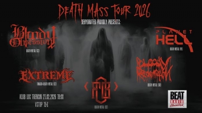 DEATH MASS TOUR 2026 - Trenčín
