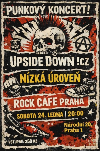 Upside Down!cz & Nízká úroveň - Praha 2026
