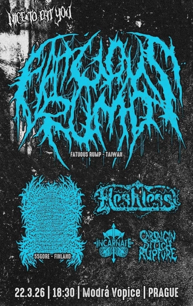 Fatuous Rump (TAI), 55Gore (FIN) - Praha 2026