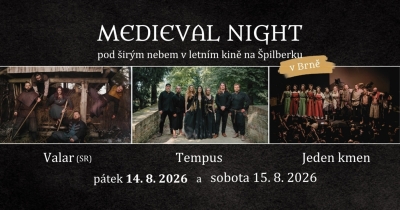 MEDIEVAL NIGHT pod širým nebem 2026