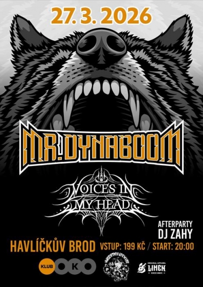 VOICES IN MY HEAD & MR.DYNABOOM - Havlíčkův Brod 2026