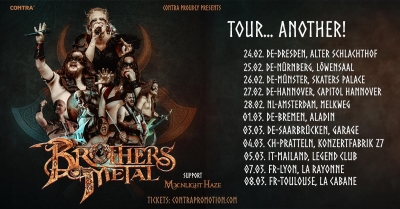 Brothers of metal & Moonlight Haze - Tour... another 2026 - Drážďany