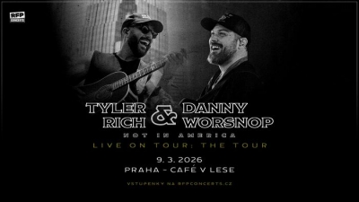 Danny Worsnop (UK) + Tyler Rich (US) - Praha 2026