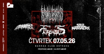 FERAL FORMS (IT), SNĚT, FESSUS (AUT), SOUL MASSACRE - Ostrava 2026