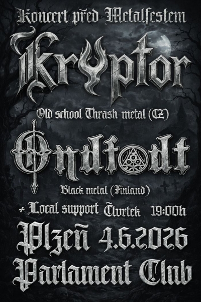 Koncert před Metalfestem 2026
