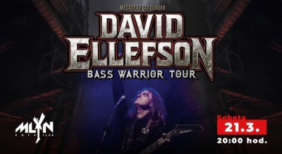 David Ellefson - Bass Warrior Tour 2026 - Vrútky