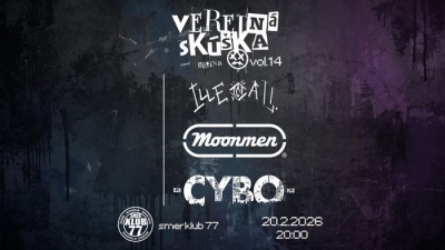Moonmen, Illegall, Cybo - Žilina 2026