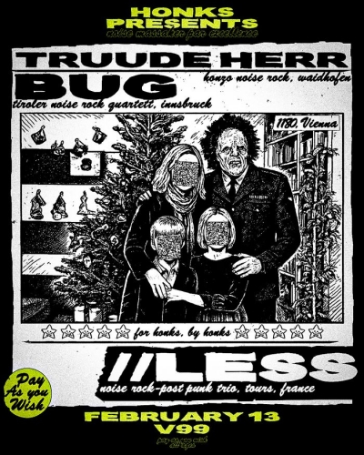 LESS (FR), BUG & TRUUDE HERR - Vídeň 2026