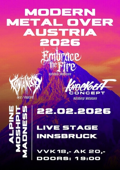 Modern Metal over Austria 2026