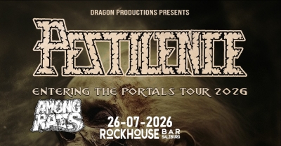 PESTILENCE - ENTERING THE PORTALS TOUR 2026 - Salzburg