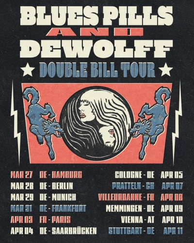 DeWolff & Blues Pills - Double Bill Tour 2026 - Mnichov