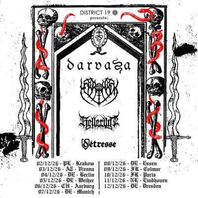 Darvaza & Merrimack & Helleruin & Detresse - EUROPEAN TOUR 2026 - Drážďany