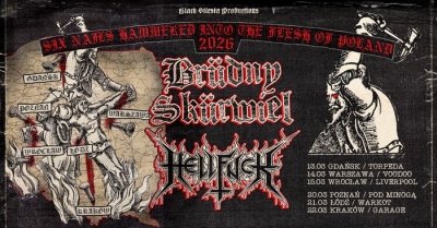 Six Nails Hammered Into The Flesh Of Poland: Brüdny Skürwiel + Hellfuck