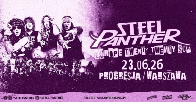 Steel Panther - Varšava 2026