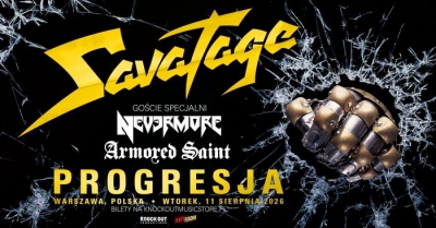 Savatage & Nevermore & Armored Saint - Varšava 2026