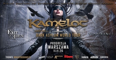KAMELOT - Dark Asylum World Tour 2026 - Varšava