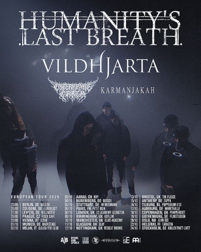 HUMANITY’S LAST BREATH, VILDHJARTA, ENTERPRISE EARTH, KARMANJAKAH - Mnichov 2026