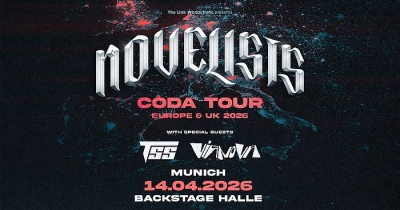 NOVELISTS - CODA TOUR EUROPE & UK 2026 - Mnichov