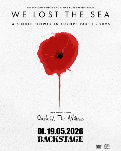WE LOST THE SEA - A SINGLE FLOWER 2026 UK / EU TOUR - Mnichov
