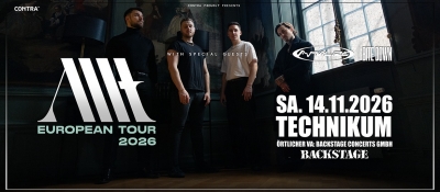Allt, Avralize, Bite Down - European Tour 2026 | Mnichov