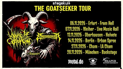 Milking The Goatmachine & Endseeker - The Goatseeker Tour 2026 - Mnichov