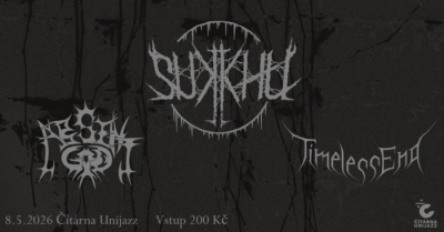SUKKHU | ABSENT GOD | TIMELESS END - Praha 2026