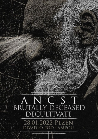 ANCST, Brutally Deceased, Decultivate v Plzni - Pod Lampou ANCST, Brutally Deceased, Decultivate v Plzni - Pod Lampou