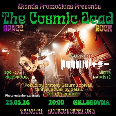 The Cosmic Dead (UK) - Praha 2026