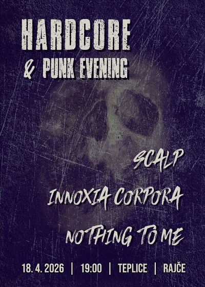 Hardcore and punk evening 2026