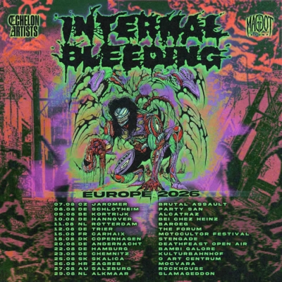 Internal Bleeding (USA) - Europe 2026 - Chemnitz