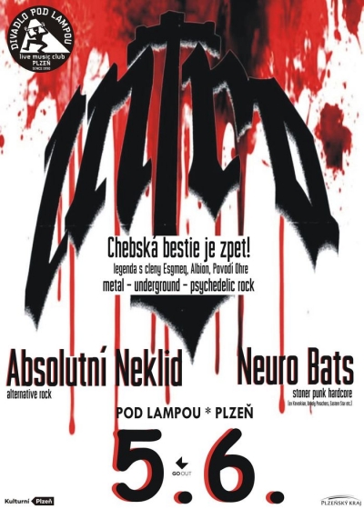 Intro * Absolutní Neklid * Neuro Bats - Plzeň 2026