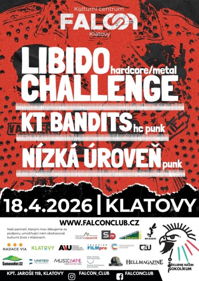 LIBIDO CHALLENGE & KT BANDITS & NÍZKÁ ÚROVEŇ - Klatovy 2026