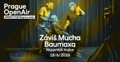 Prague Open Air 2026 - Záviš + Mucha + Baumaxa