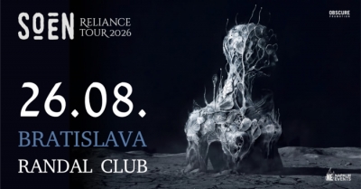 Soen - Reliance Tour 2026 - Bratislava