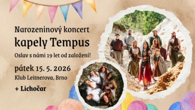 Narozeninový koncert kapely Tempus - 19let