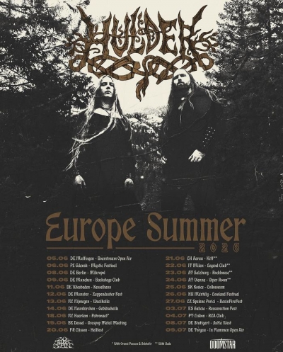 Hulder - Europe Summer 2026 - Vídeň