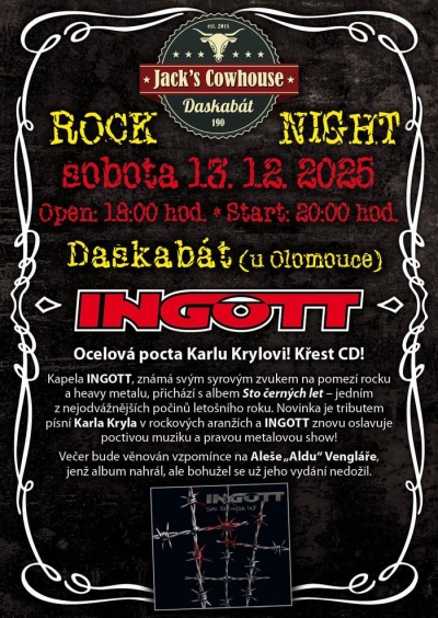 Ingott - Daskabát 2025