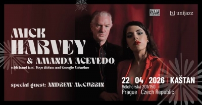 MICK HARVEY & Amanda ACEVEDO with band - Praha 2026