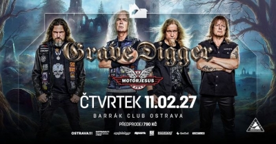 GRAVE DIGGER & MOTORJESUS - Ostrava 2027