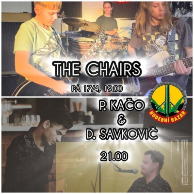 THE CHAIRS + Patrik Kačo & David Savkovič - Ostrava 2026