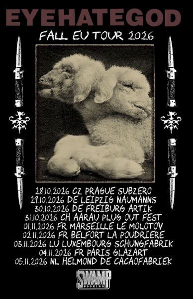 Eyehategod - Fall EU Tour 2026 - Lipsko