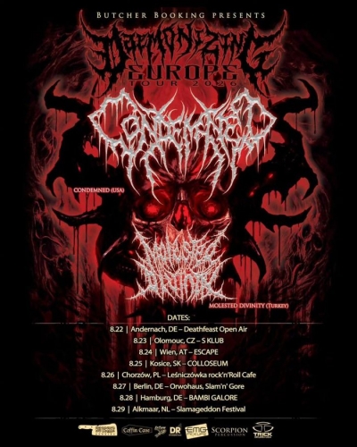 CONDEMNED & Molested Divinity - Europe Tour 2026 - Chorzów
