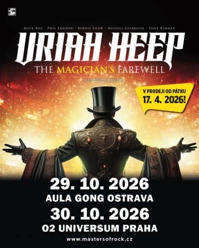 Uriah Heep - The Magician´s Farewell Tour - Ostrava